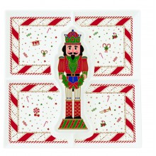 Плато 25х25см Nutcracker Twist